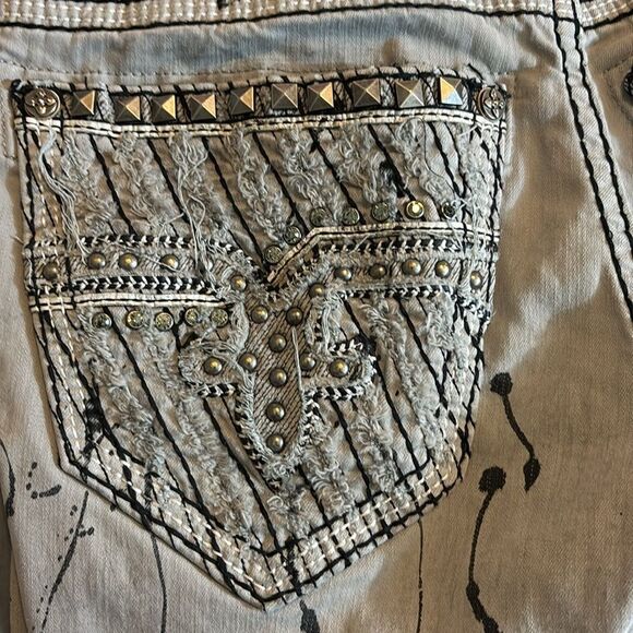 Rock Revival denim jeans 31 Wilkins straight - Picture 8 of 9